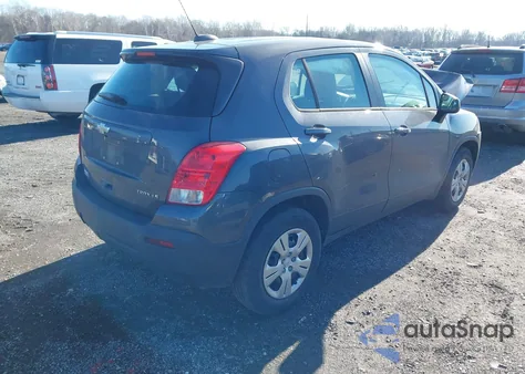 2016 Chevrolet Trax 1Ls from USA, damaged, VIN 3GNCJKSB6GL175989